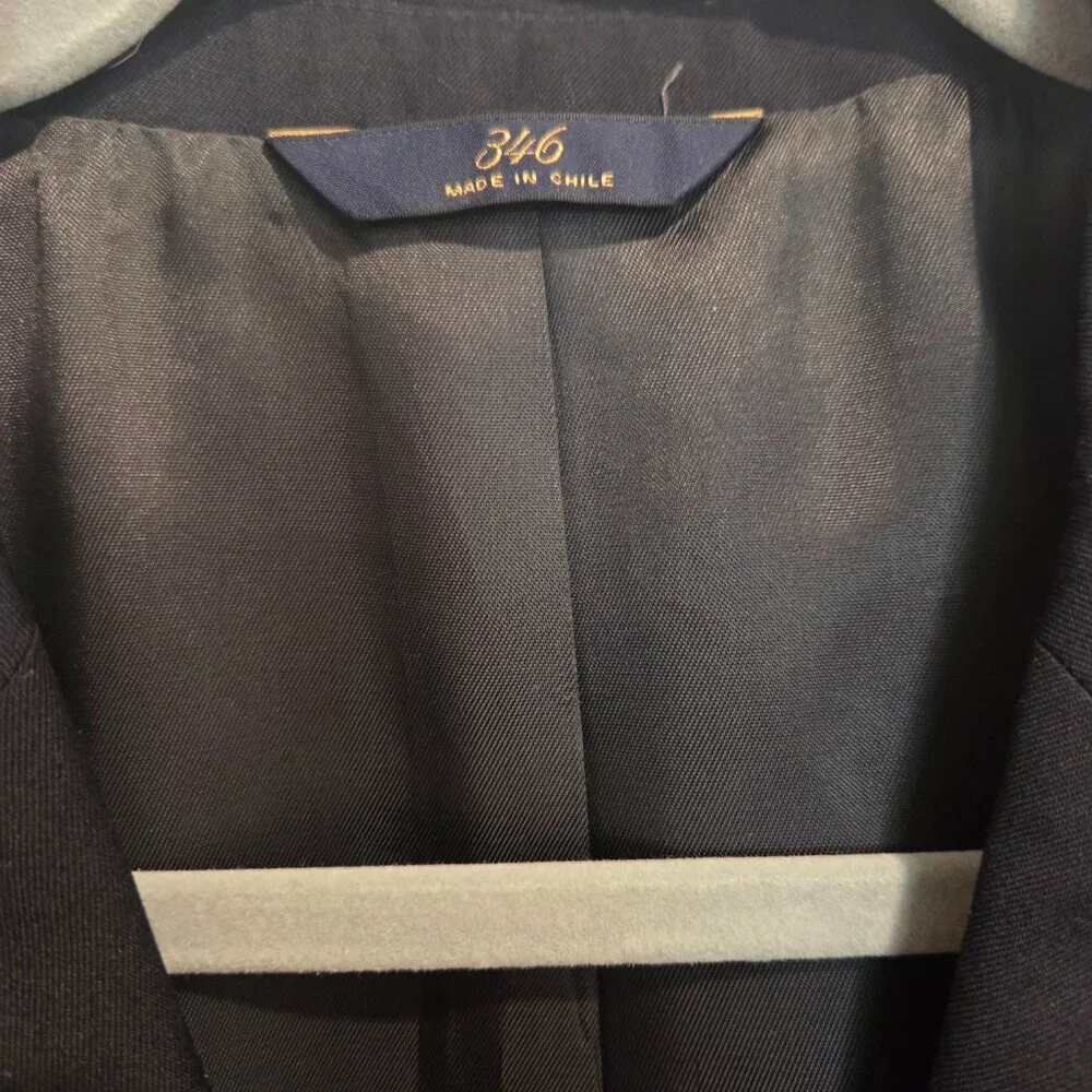 Brooks brothers‎ suit jacket 43 L Navy gold buttons